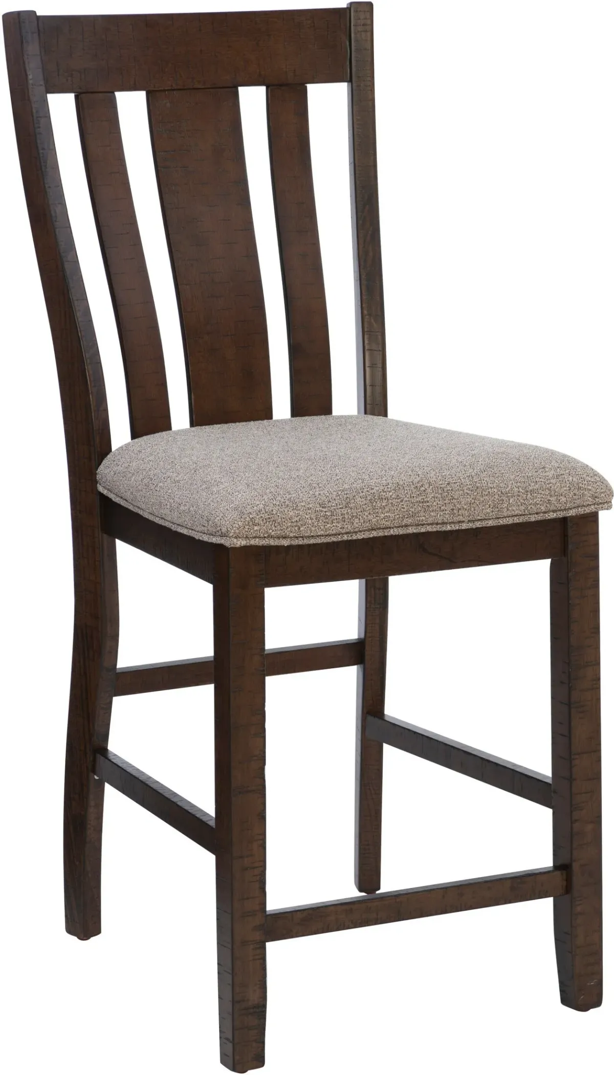 Lawson Counter-Height Dining Table and 4 Splat-Back Stools