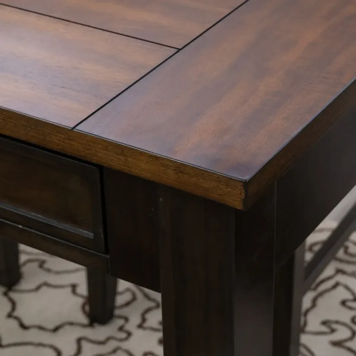 Jubilee 6-Piece Counter-Height Dining Set - Brown