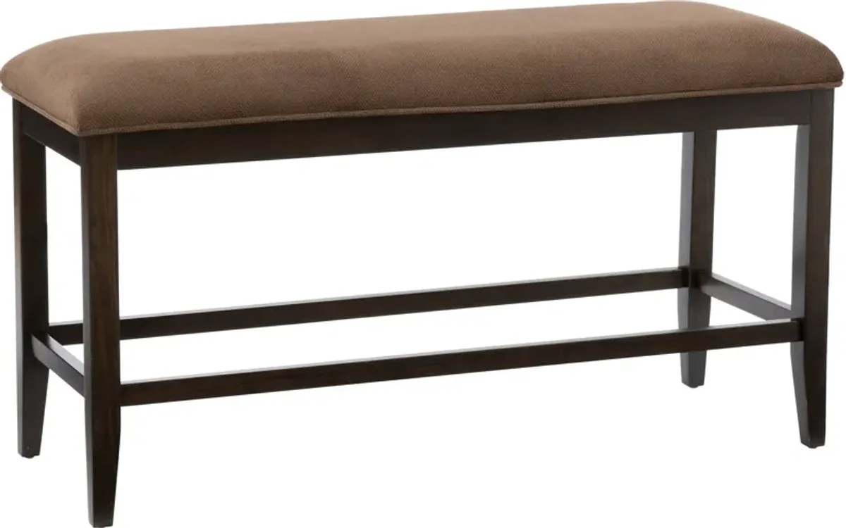 Jubilee 6-Piece Counter-Height Dining Set - Brown