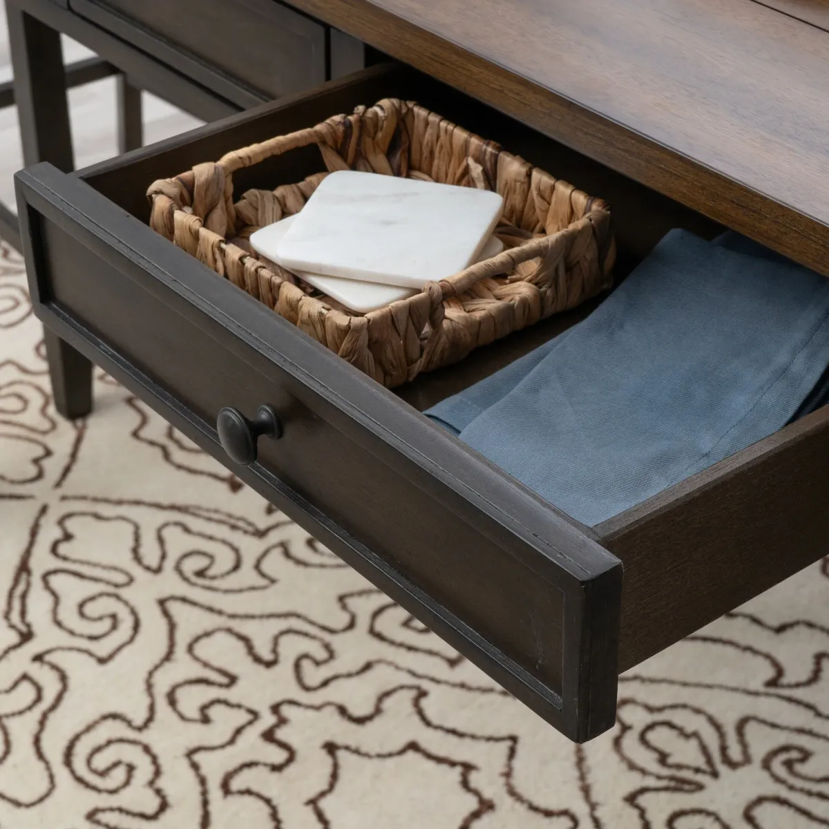 Jubilee 6-Piece Counter-Height Dining Set - Brown