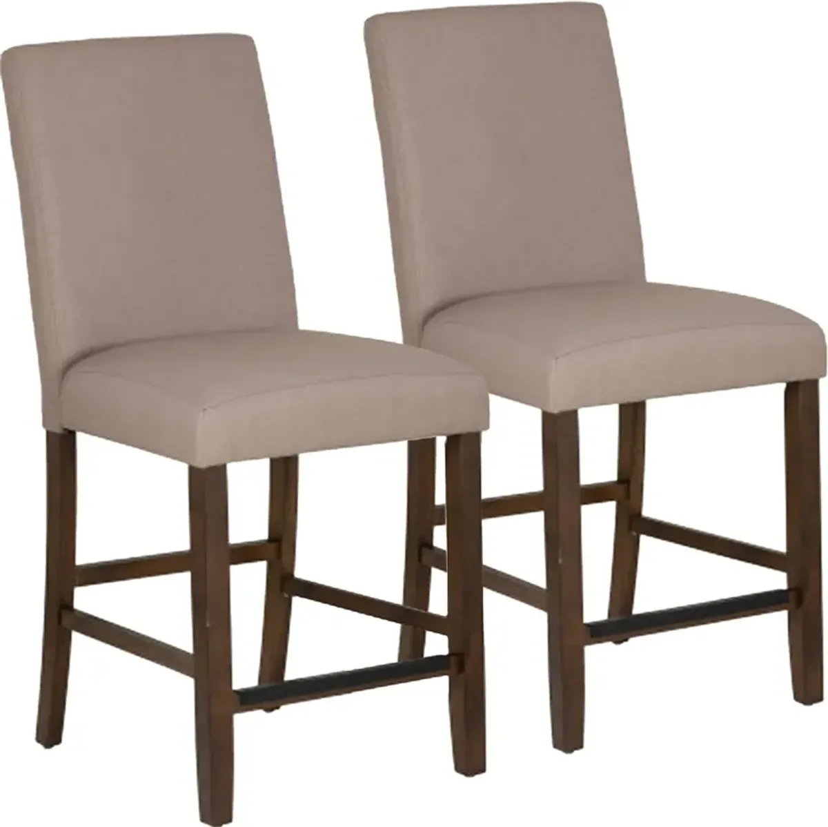 Spiva Counter Stool Brown Set of 2