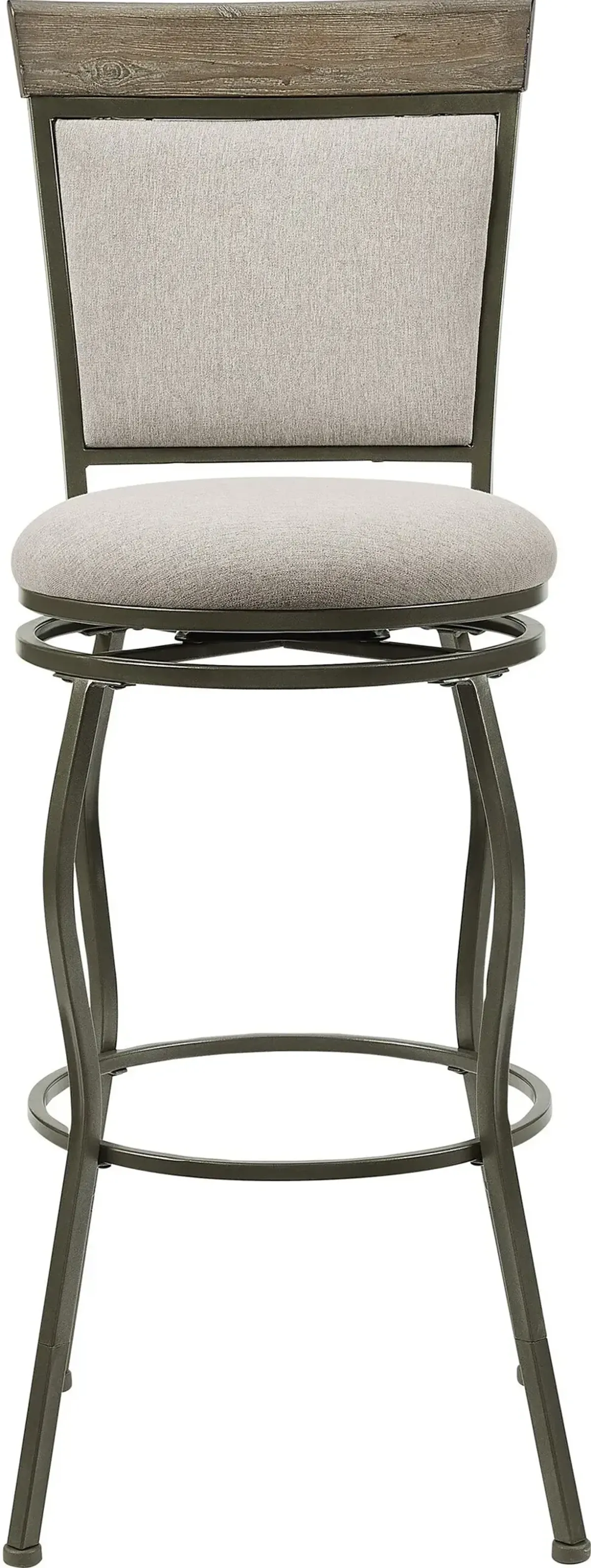 Blanson Set of 3 Adjustable Swivel Barstools