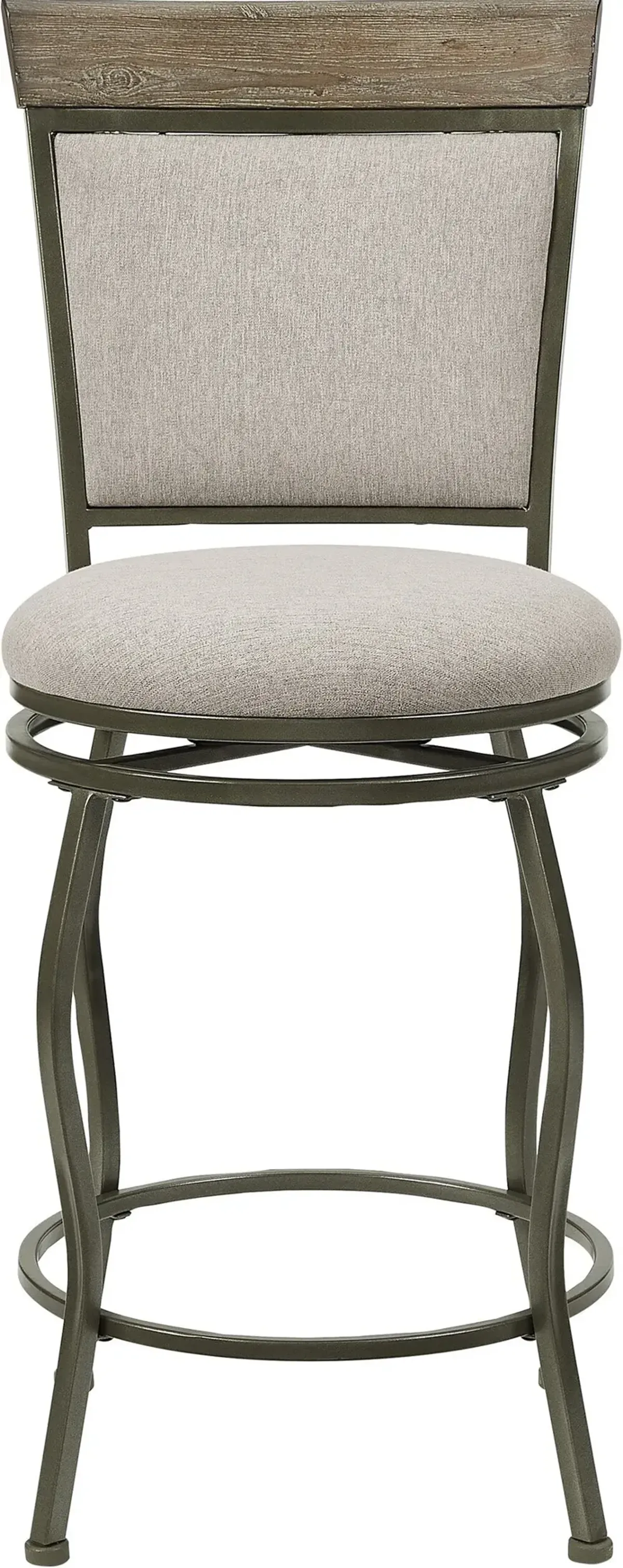 Blanson Set of 3 Adjustable Swivel Barstools