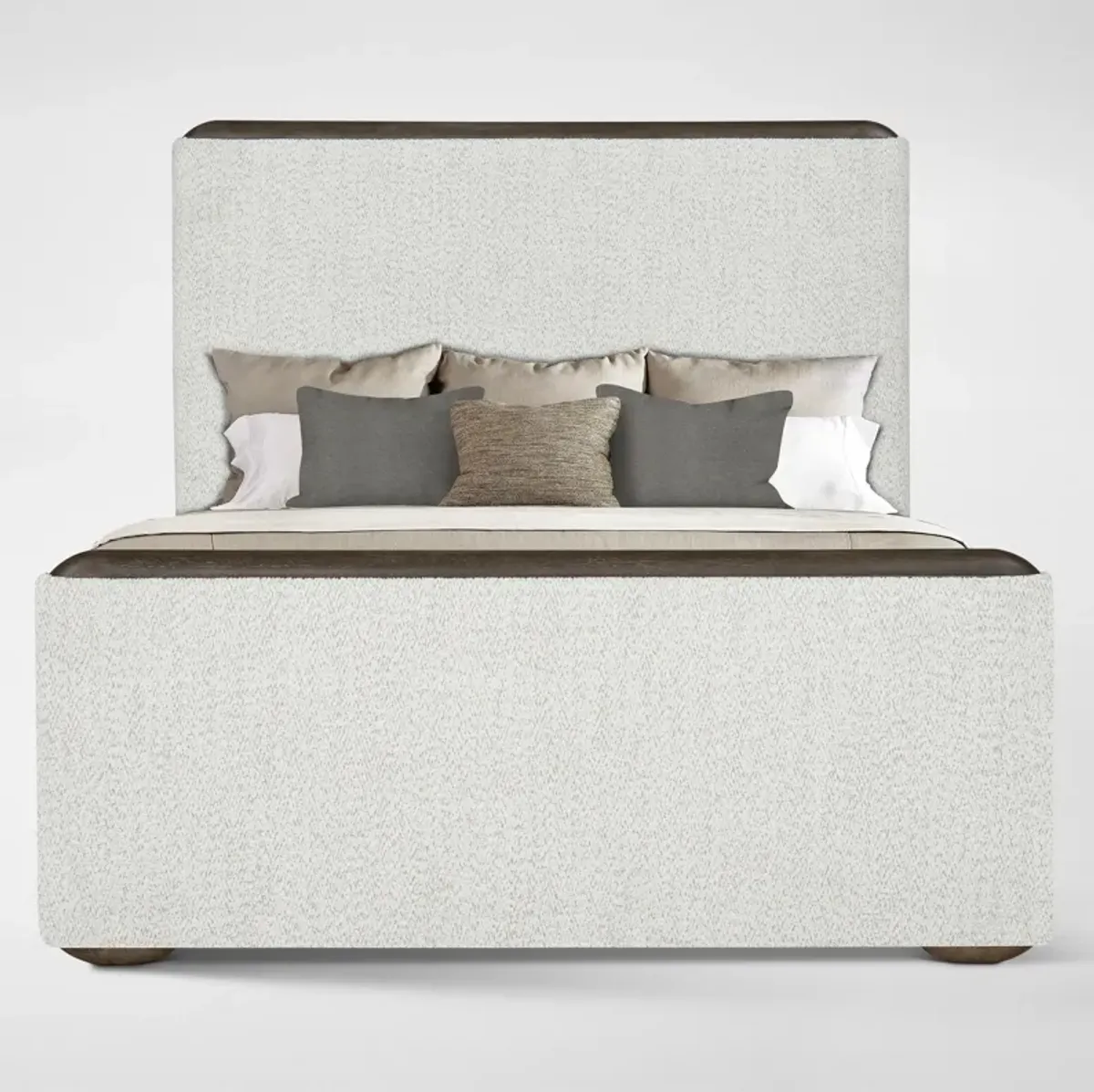 Tahoe Upholstered Queen Bed - Brown