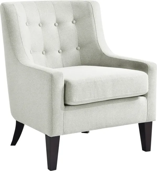 Eva Accent Chair - White