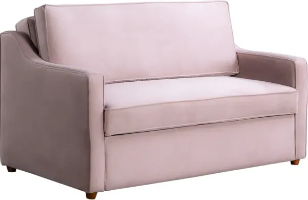 Serta Gemma Convertible Loveseat - Mauve