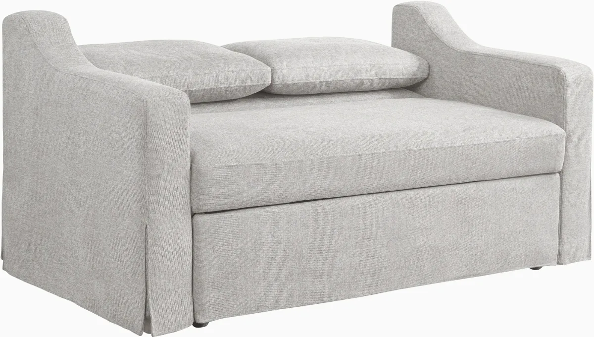 Serta Diana Convertible Loveseat - Linen