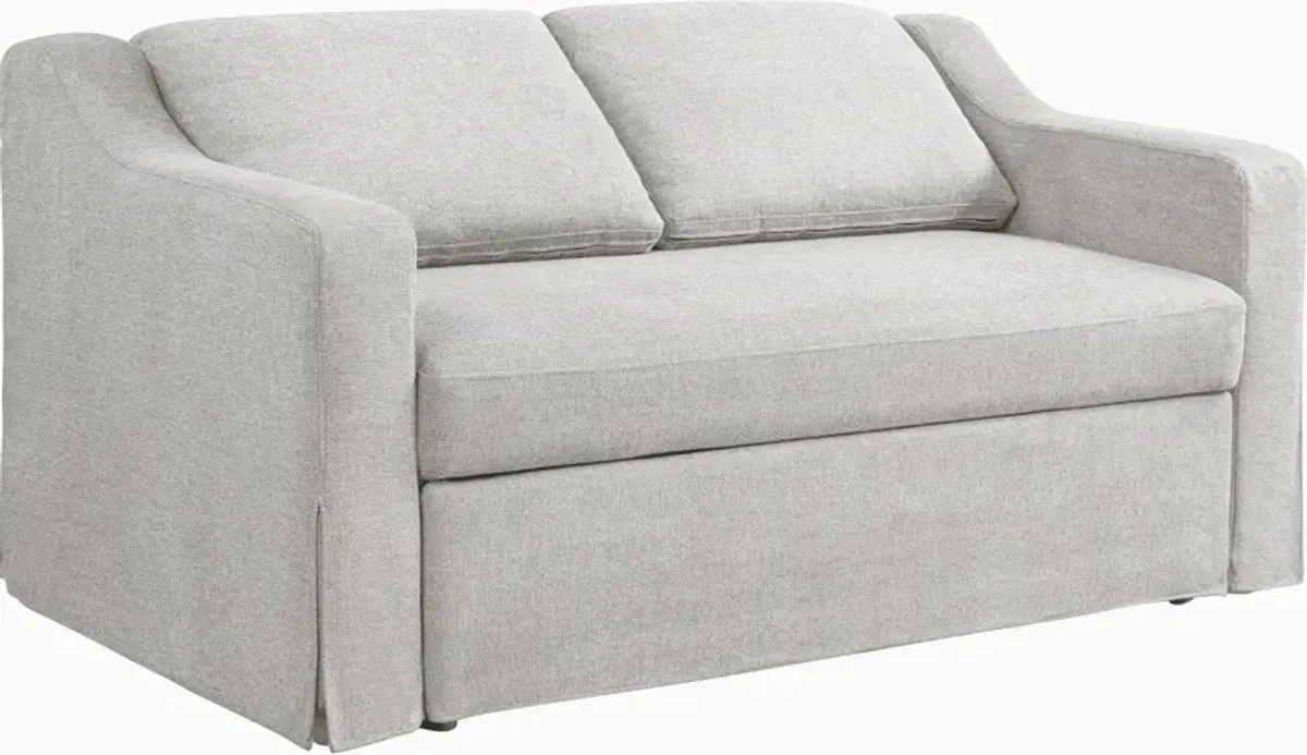 Serta Diana Convertible Loveseat - Linen