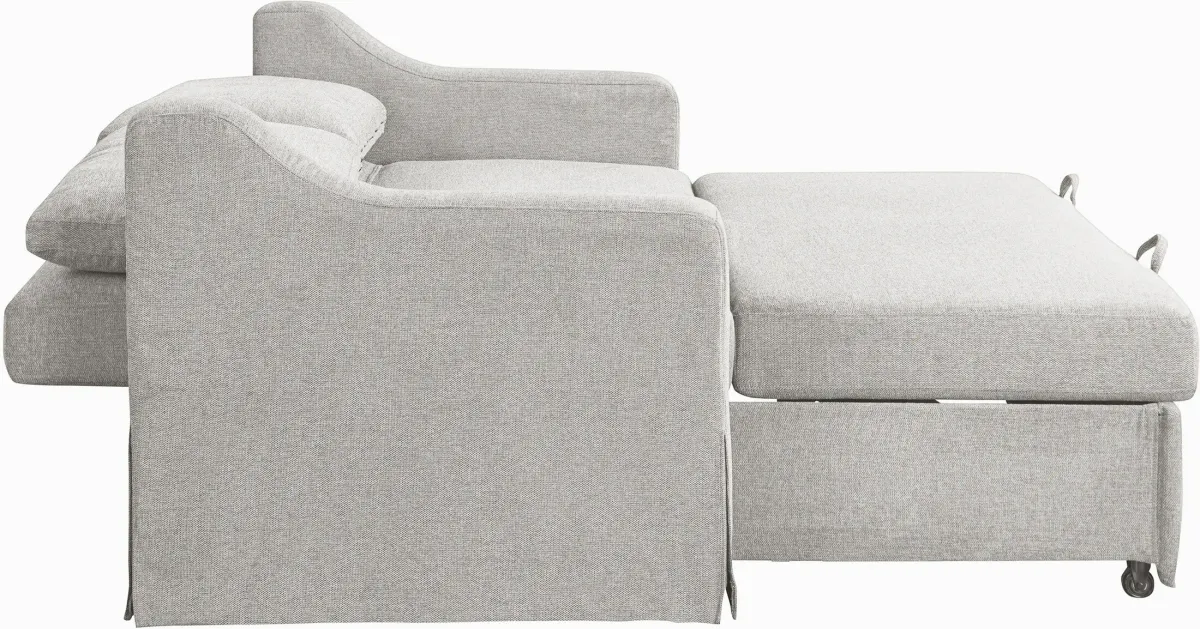 Serta Diana Convertible Loveseat - Linen