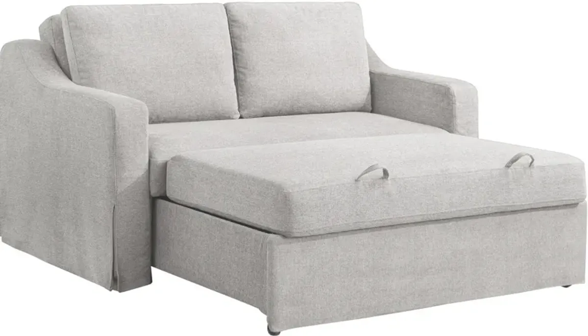 Serta Diana Convertible Loveseat - Linen