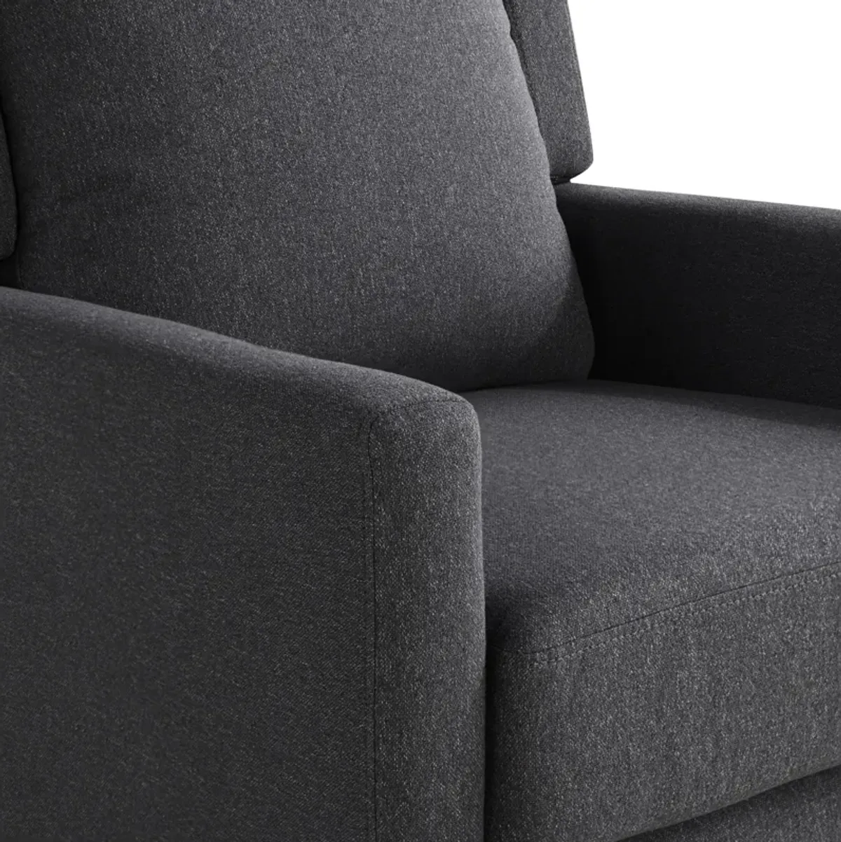 Blumen Push Back Recliner - Gray
