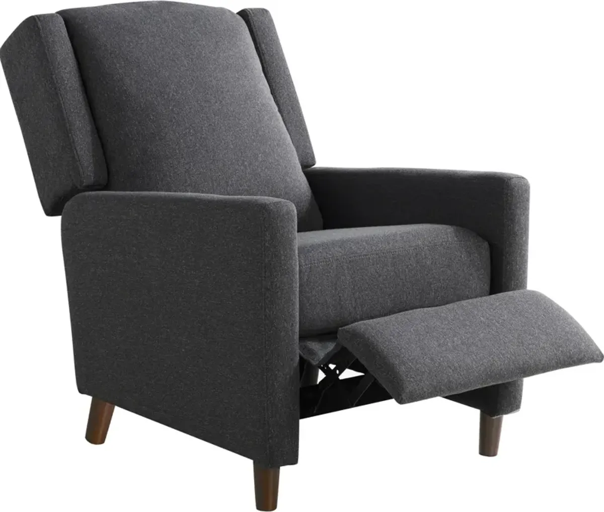 Blumen Push Back Recliner - Gray