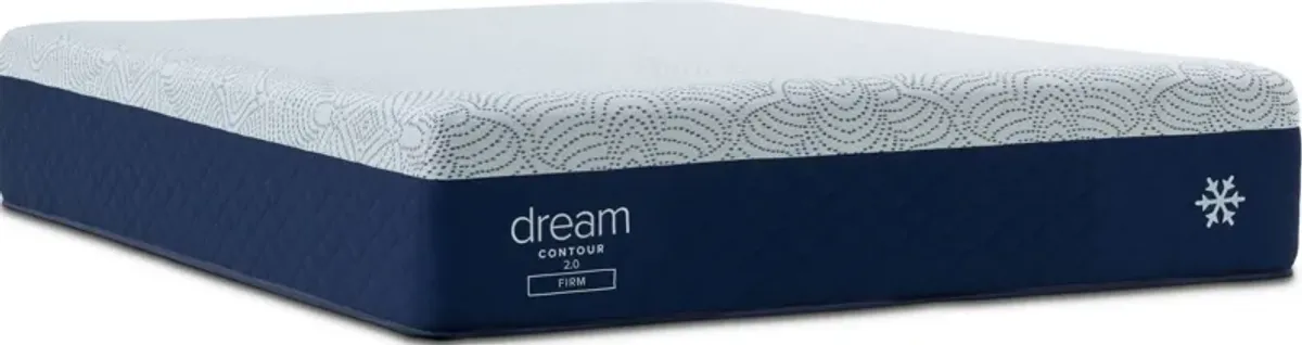 Dream Contour 2.0 Soft Twin Mattress and Low-Profile Foundation