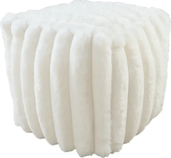 Selena Pouf - White