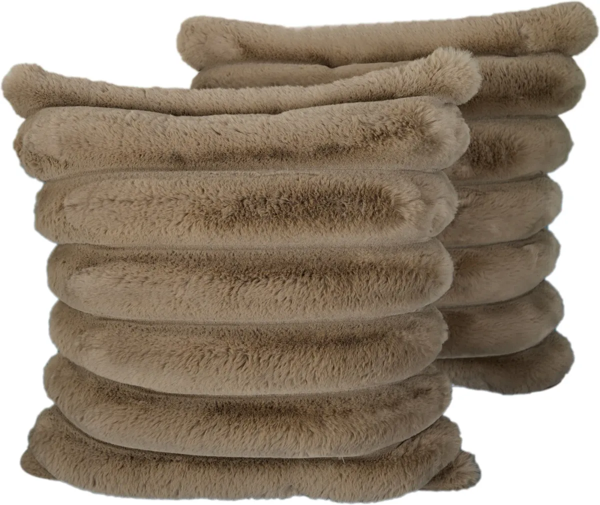 Selena 2-Pack 20" x 20" Accent Pillows - Brown