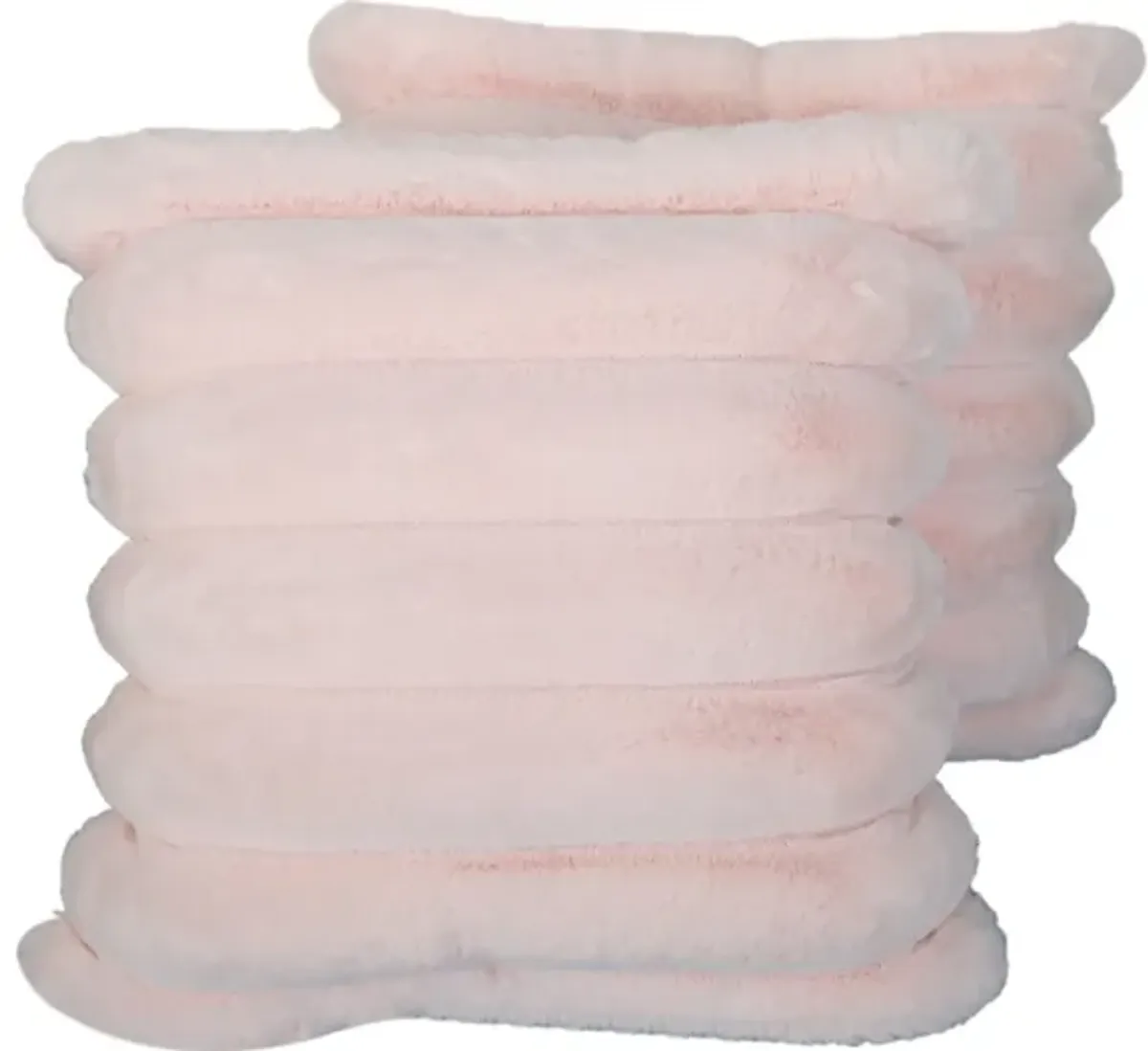 Selena 2-Pack 20" x 20" Accent Pillows - Pink