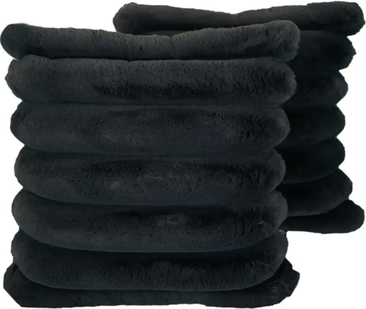 Selena 2-Pack 20" x 20" Accent Pillows - Dark Gray