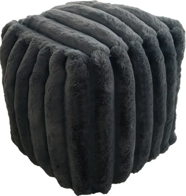 Selena Pouf - Dark Gray