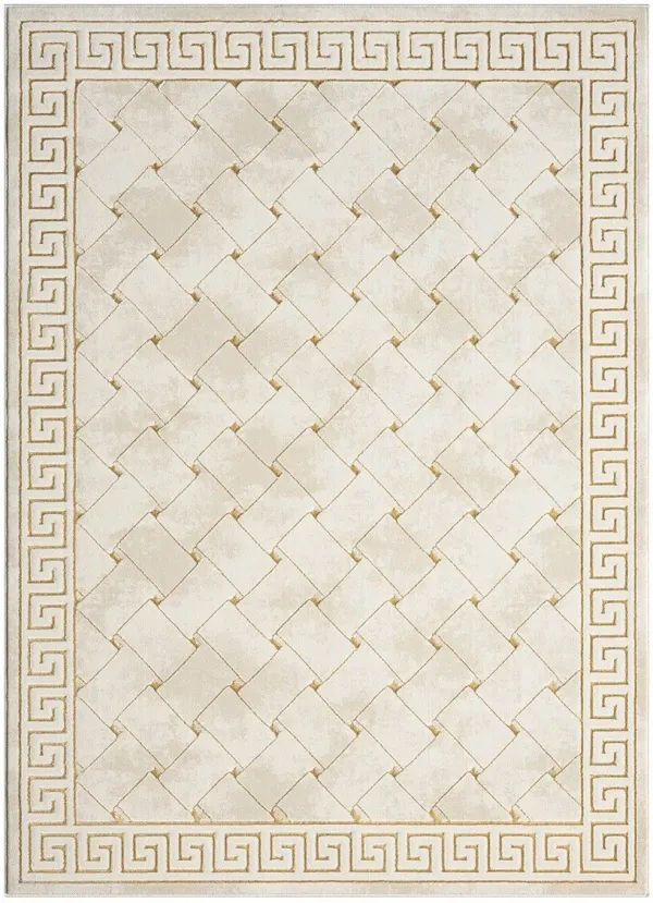 Futura 8' x 10' Area Rug - Gold and Beige