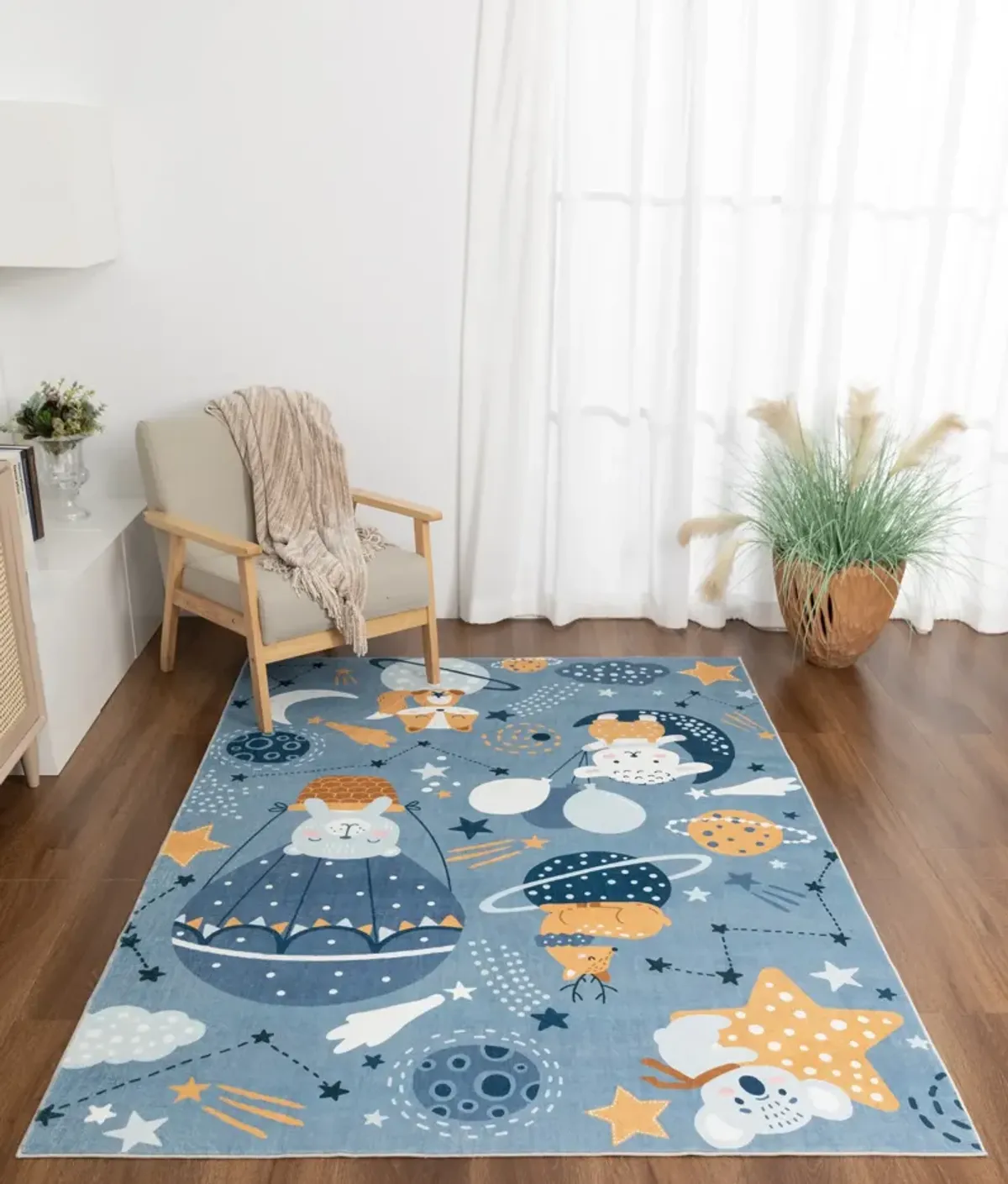 Galaxy 3' x 5' Area Rug - Multicolor