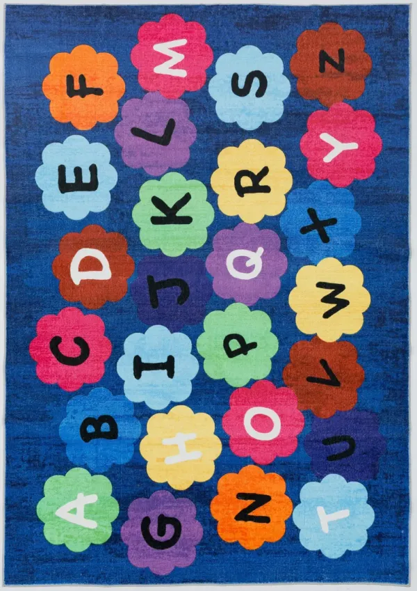 Alphabet 3' x 5' Area Rug - Multicolor