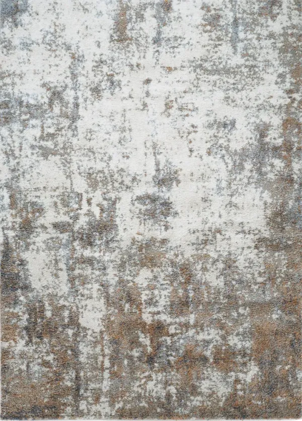 Whitley 8' x 10' Area Rug - Blue, Brown, Beige and Gray