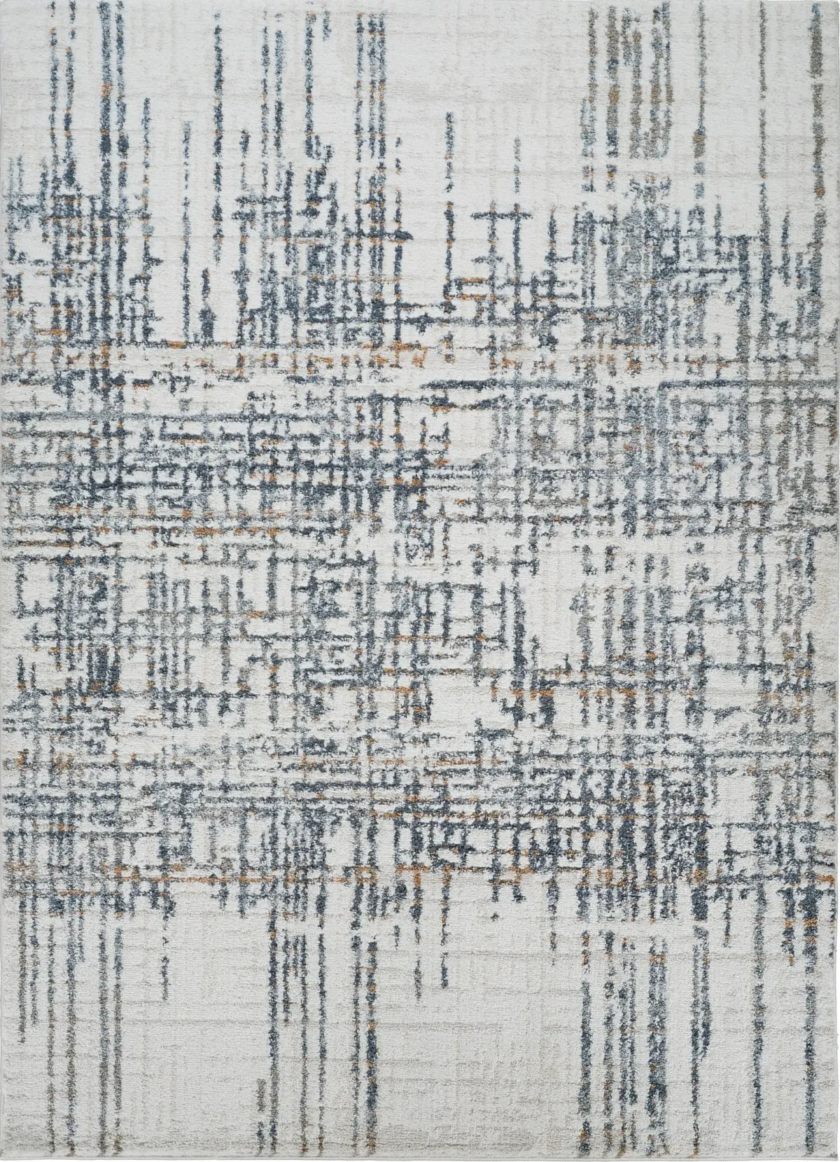 Merie 5' x 8' Area Rug - Blue, Brown, Beige and Gray