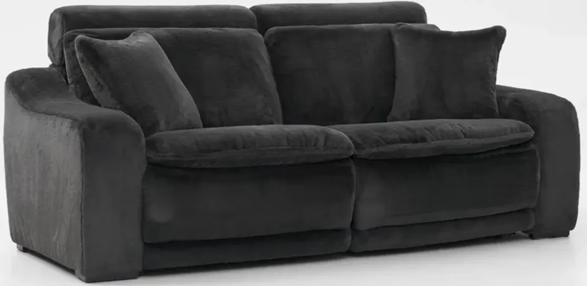 Luca Dual-Power 2-Piece Reclining Sofa - Midnight
