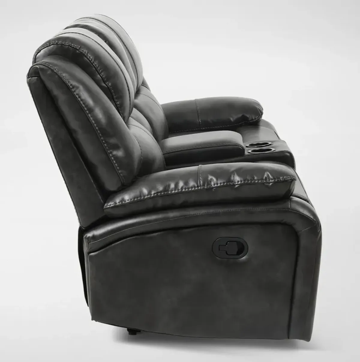 Nelson Manual Reclining Sofa and Loveseat - Slate