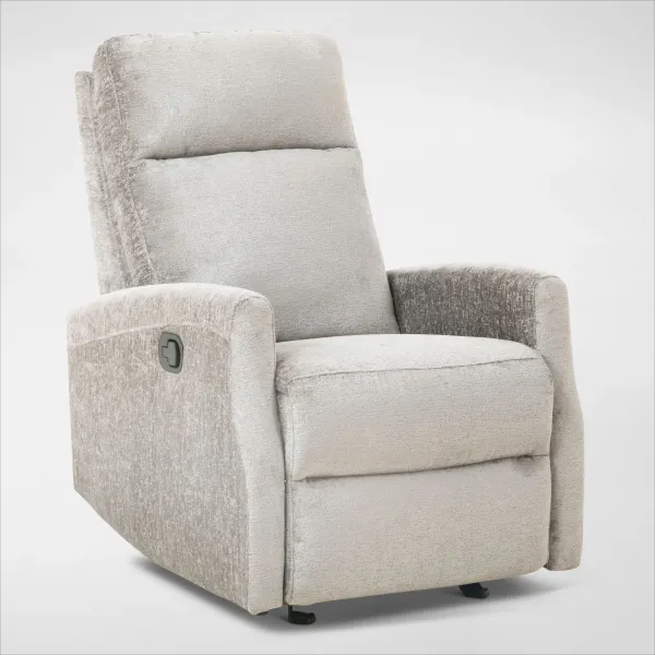 Carter Glider Recliner - Ivory