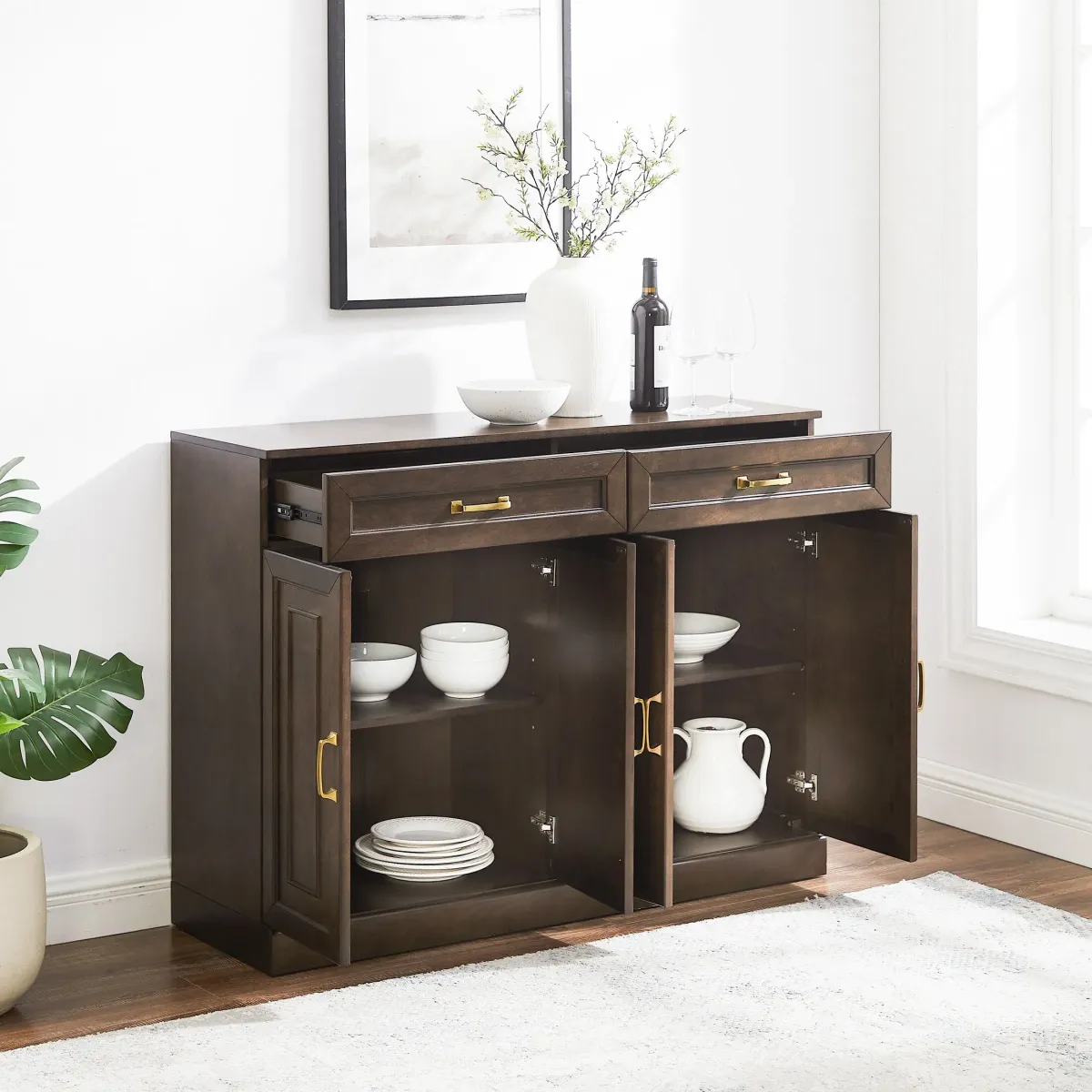 Honnaly Sideboard - Brown