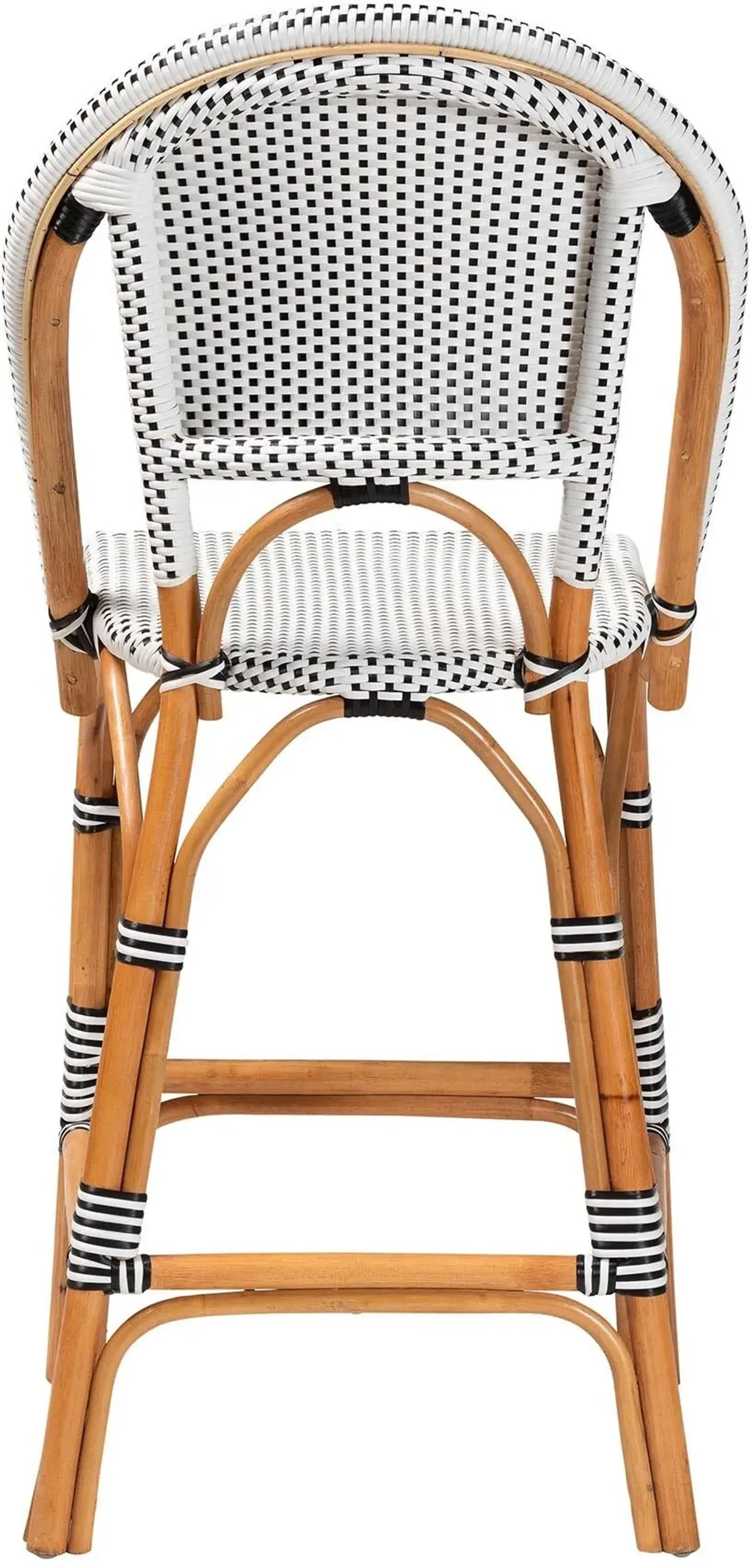 Prita Bar Stool - Black/White