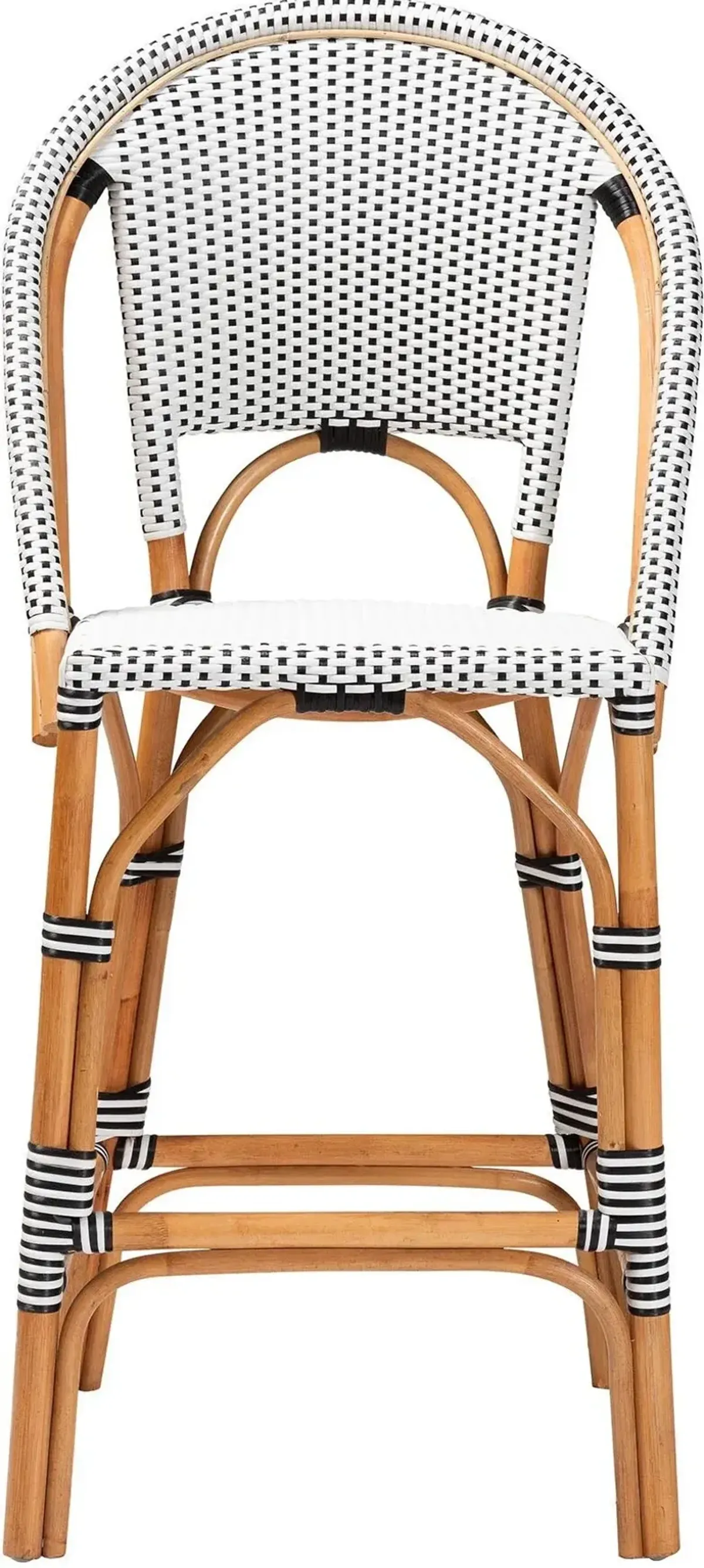 Prita Bar Stool - Black/White