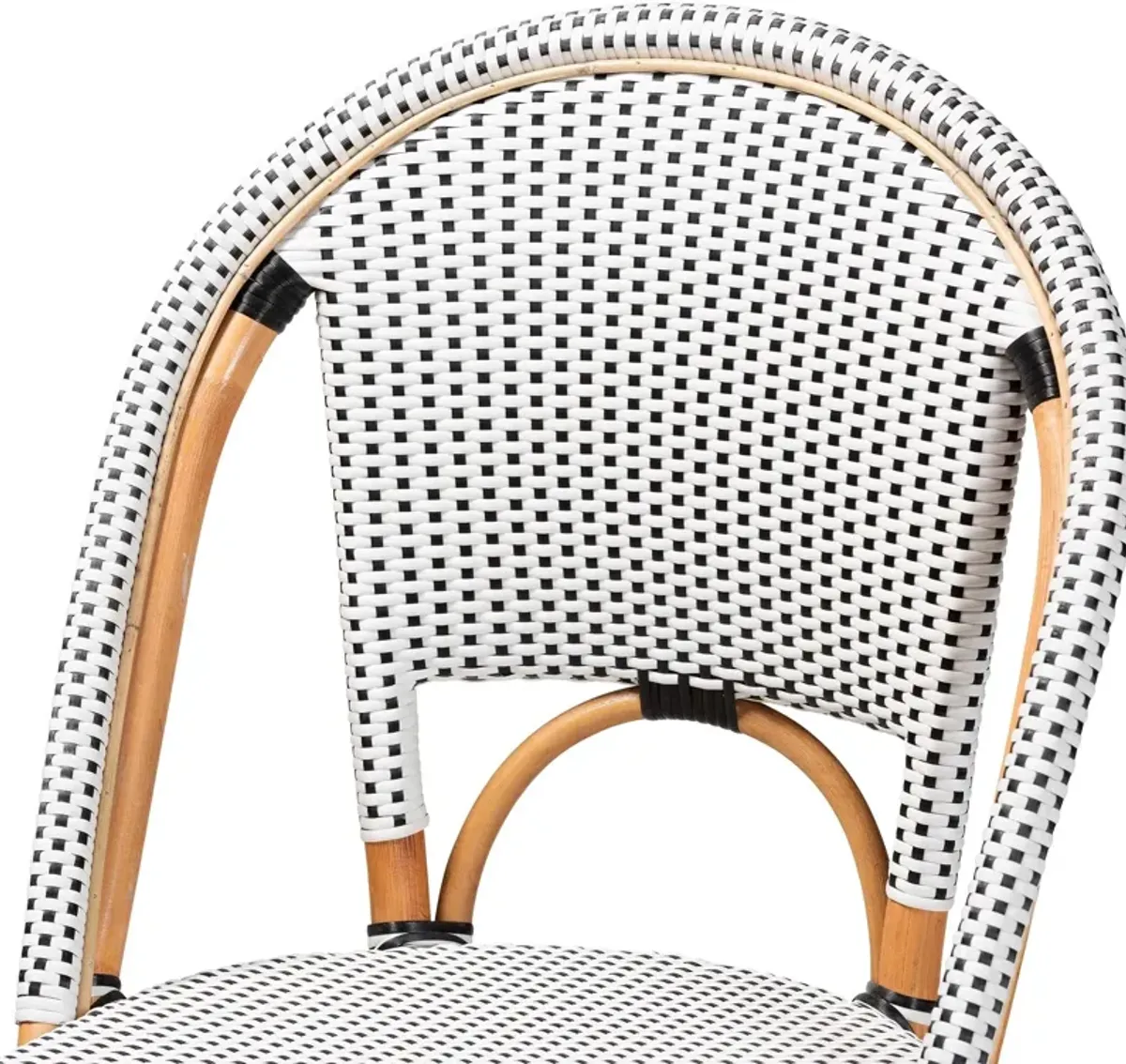 Prita Bar Stool - Black/White