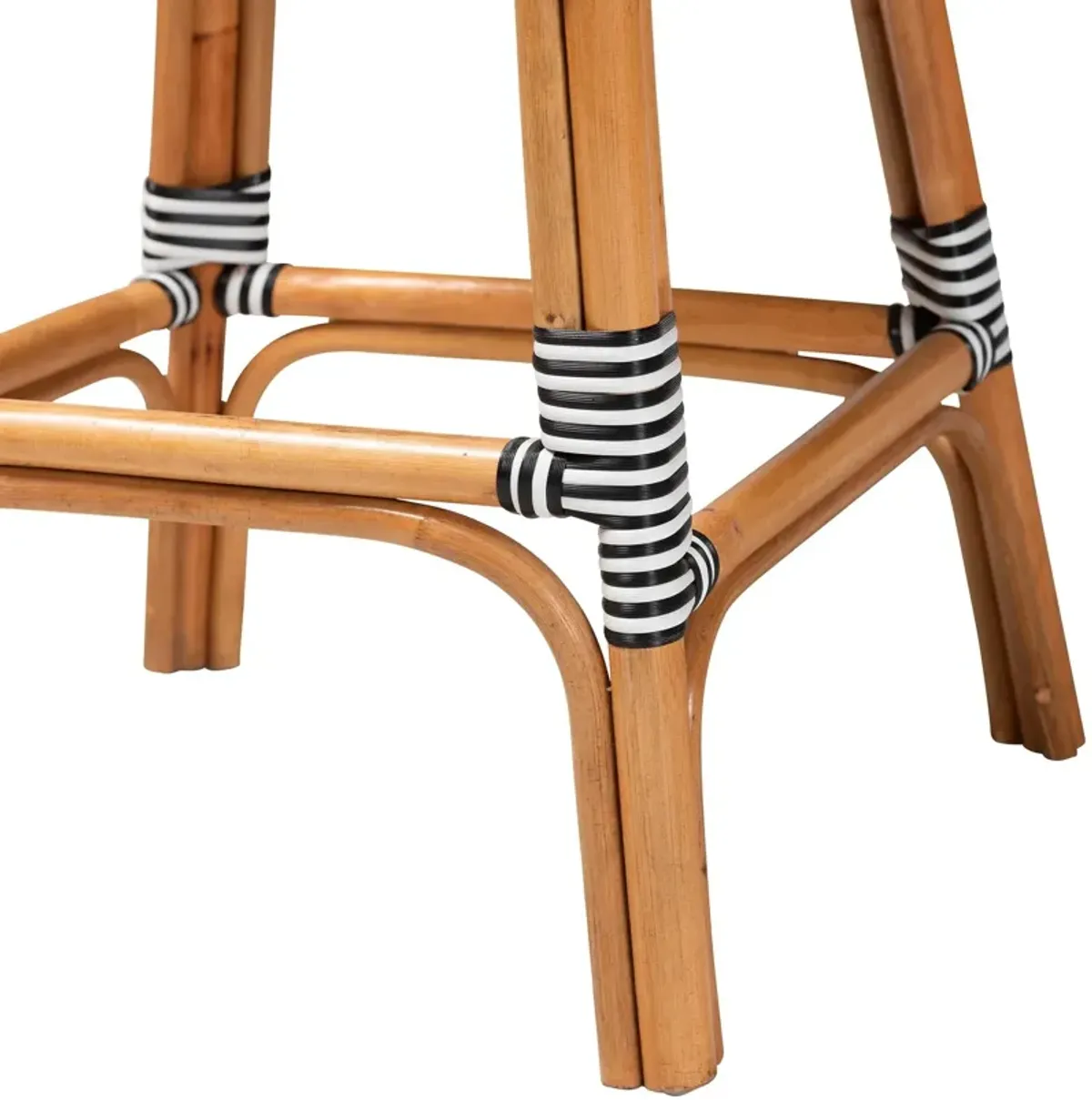 Prita Bar Stool - Black/White