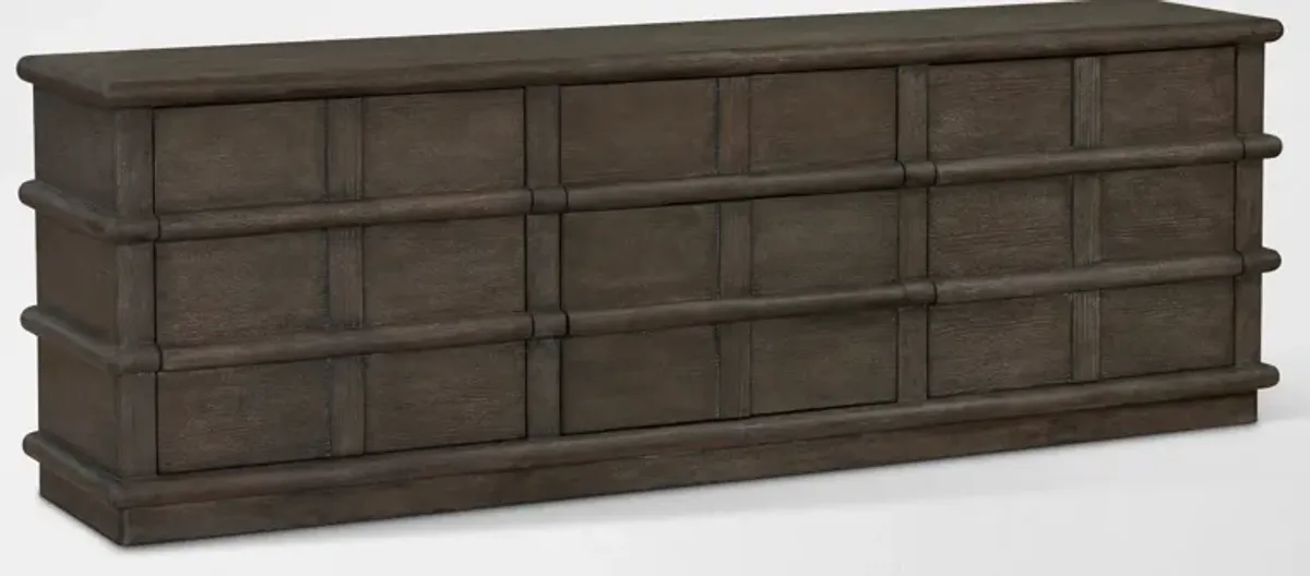 Tahoe 86” TV Stand - Brown