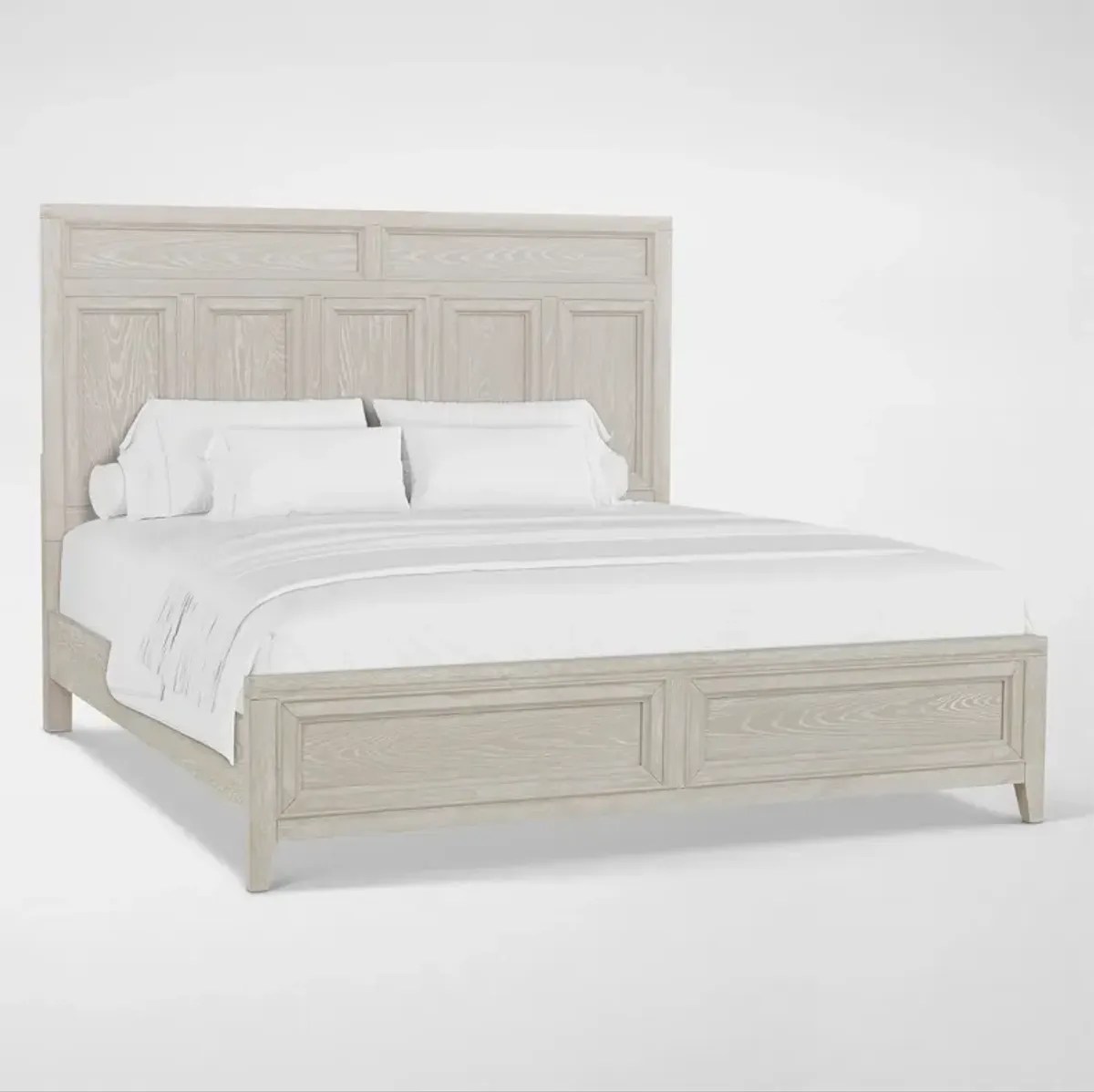 Rowan Queen Panel Bed - White