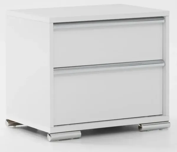 Selena Nightstand - White