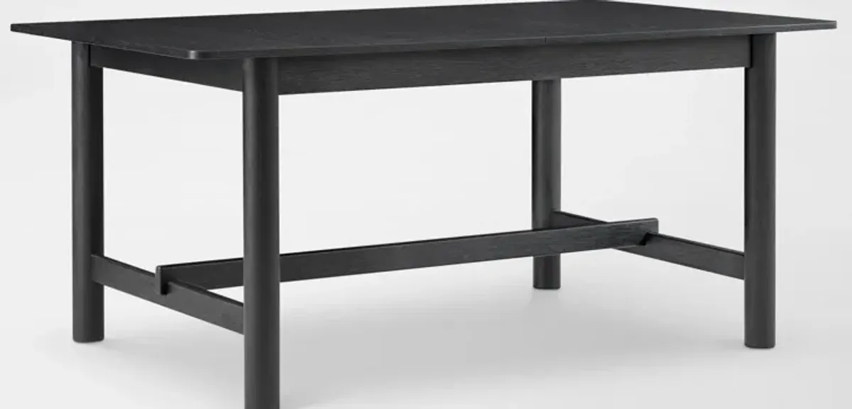 Landon Rectangular Dining Table - Black
