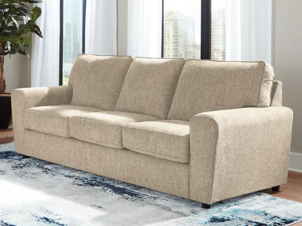 Signature Design by Ashley Arlis Sofa and Loveseat - Taupe
