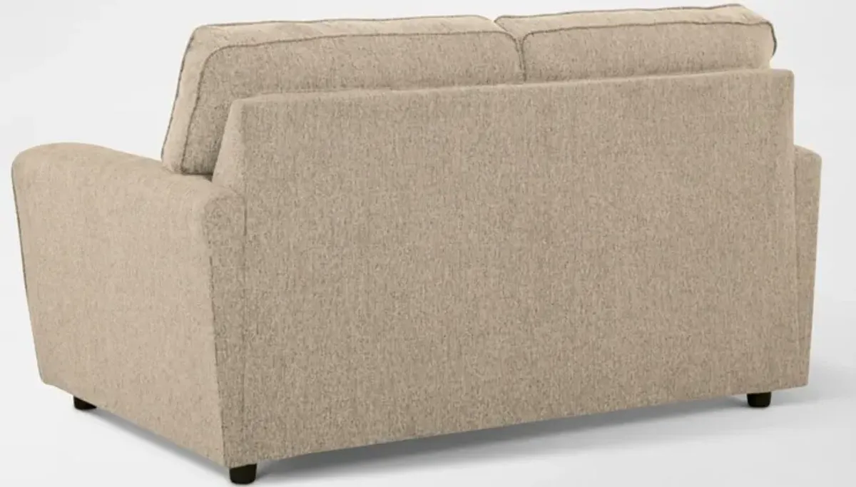 Signature Design by Ashley Arlis Sofa and Loveseat - Taupe