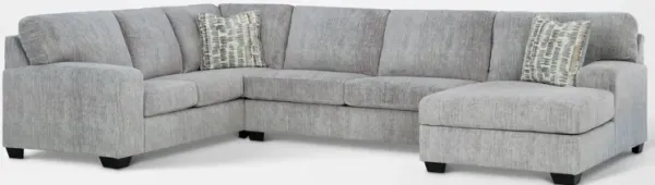 Broyhill Pembrey 3-Piece Sectional with Chaise