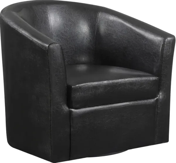 Tesoro Swivel Accent Chair - Brown