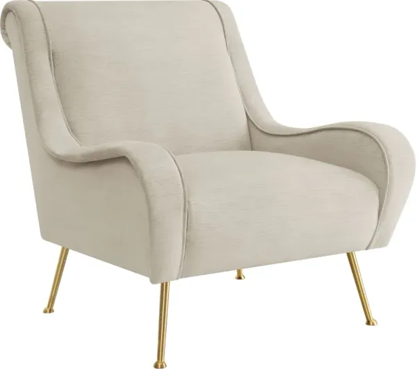 Serreta Accent Chair - Beige