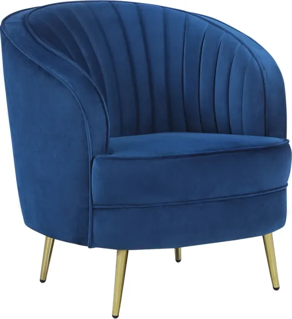 Julio Accent Chair - Blue