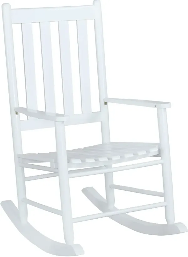 Anthony Rocking Chair - White