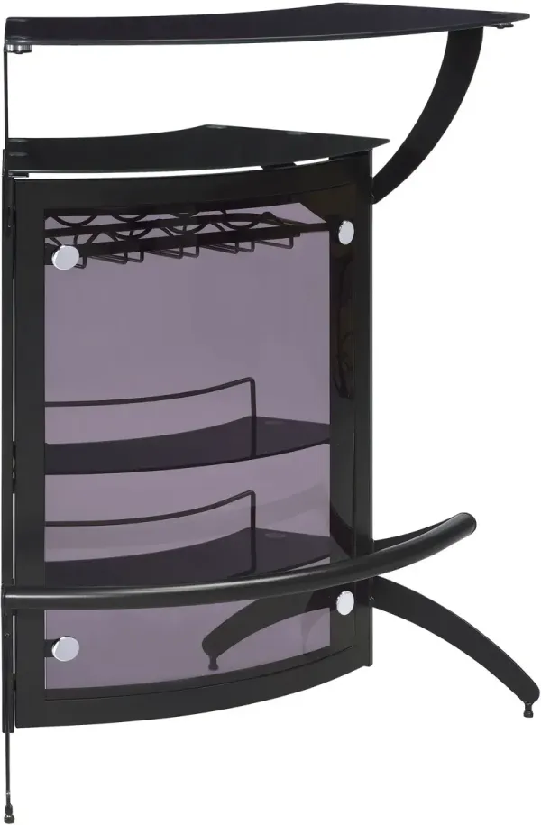 Patrick Home Bar - Black
