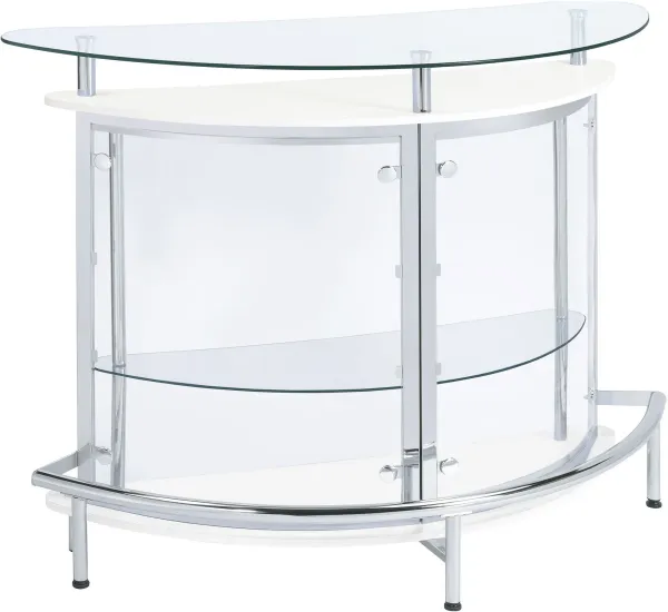Doris Home Bar - White