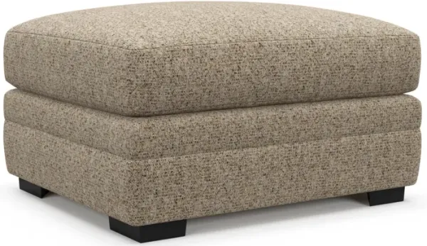 Boston Foam Comfort Ottoman - Haley Sand