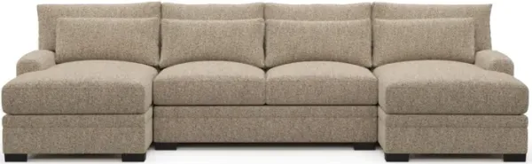Boston Foam Comfort Sectional - Haley Sand